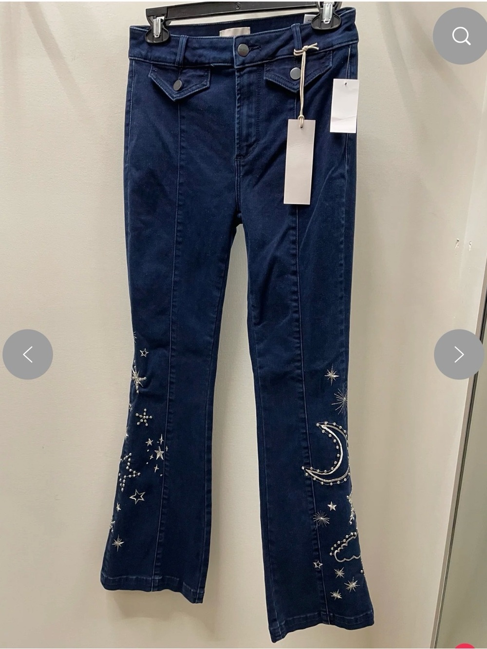 Double Button Jean In Celestial by Driftwood - NWT